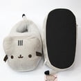 thumbnail image 4 of Women's Plush Cat Slippers Indoor Soft Anti-slip Cute Winter Warm Floor Shoes Slippers Cartoon5-9, 4 of 4