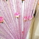 thumbnail image 2 of Inteprter Dile adiós a las moscas con una cortina antimoscas de hilo rosa para puertas. Mosquiteras para puertas que mantienen alejadas a las Decoración del hogar D 1x2 m, 2 of 6