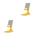 thumbnail image 4 of Soporte para teléfono portátil ajustable Moyic Cuna para teléfono móvil Soporte para tableta de oficina Soporte de TV para ver manos Amarillo 2Conjunto, 4 of 6