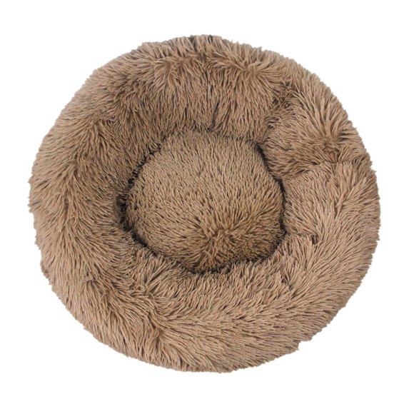 Cotton Pet Bed with Multiple Size Options (40cm-70cm) and Color Choices (Beige/Grey/Camel/Yellow/Green/Wine Red/Black) - Comfortable Puppy/Kitten Sleeping Cushion for Small to Medium Pets, 400g-1000g