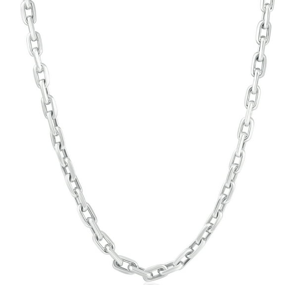 Pompeii Men's Classic Round 14k Gold (43gram) or Platinum (80gram) 5.5mm Link Chain