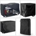 thumbnail image 4 of OULII 1pc Black Weather Generator Cover Durable Oxford Outdoor Storage Accessory for Protection Against Rain, 4 of 7