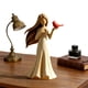 thumbnail image 5 of Hogar y jardín, adornos decorativos, estatua de resina conmemorativa de amor y serenidad con pájaros rojos para condolencias, recuerdo y consuelo. Figura esculpida y pintada a mano. Artesanía decorat, 5 of 9