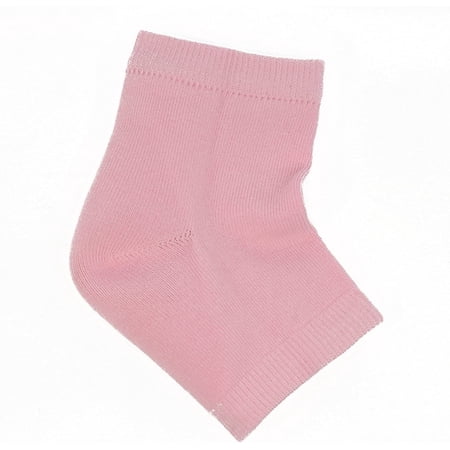 Moisturizing Heel Socks for Cracked Heel Sleeves Foot Cream for Dry Cracked Feet Gel Socks Pink