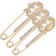 thumbnail image 2 of BRIGHTFUFU 3pcs Crown Pin Broche Pin de seguridad Pin de seguridad Pin de chal para mujeres, 2 of 7
