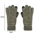 thumbnail image 2 of Guantes de invierno para mujer para clima frío, guantes térmicos para enviar mensajes de texto para conducir, 2 of 5