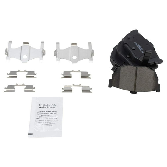 TRQ Posi Ceramic Brake Pad Set Rear Kit for Hyundai Kia Nissan New BFA73382