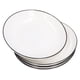 thumbnail image 4 of Platos aptos para lavavajillas, 4 platos de cerámica para cena, vajilla de cocina, platos en pulgadas, muy recomendados, 4 of 8
