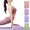 Purple, variant on Hvmvliv Yoga Block High Density EVA Yoga Block for Stretching and Pilates, Non Slip Waterproof Foam Exercise Brick for Balance Support and Posture Training Blue