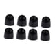 thumbnail image 5 of 8 Uds. Cubiertas para pernos de inodoro, accesorios de baño, fácil instalación, cubierta decorativa redonda para inodoro, cubierta para inodoro para uso doméstico Negro, 5 of 8