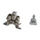 thumbnail image 5 of Figura decorativa de búho y mono, adorno de mesa para sala de estar, oficina o armario. Estatua coleccionable en miniatura de Buda., 5 of 8