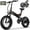 Red, variant on Elifine 500W Mountain E Bike Mens 20"x4" Foldable Electric Bike Fat Tire, 5 Riding Modes, Max 19.8Mph Electric Cruiser Bicycle, 48V 10.4Ah Removable Battery UL2849