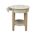 thumbnail image 6 of International Concepts Solid Wood Philips End Table - Natural Unfinished, 6 of 9