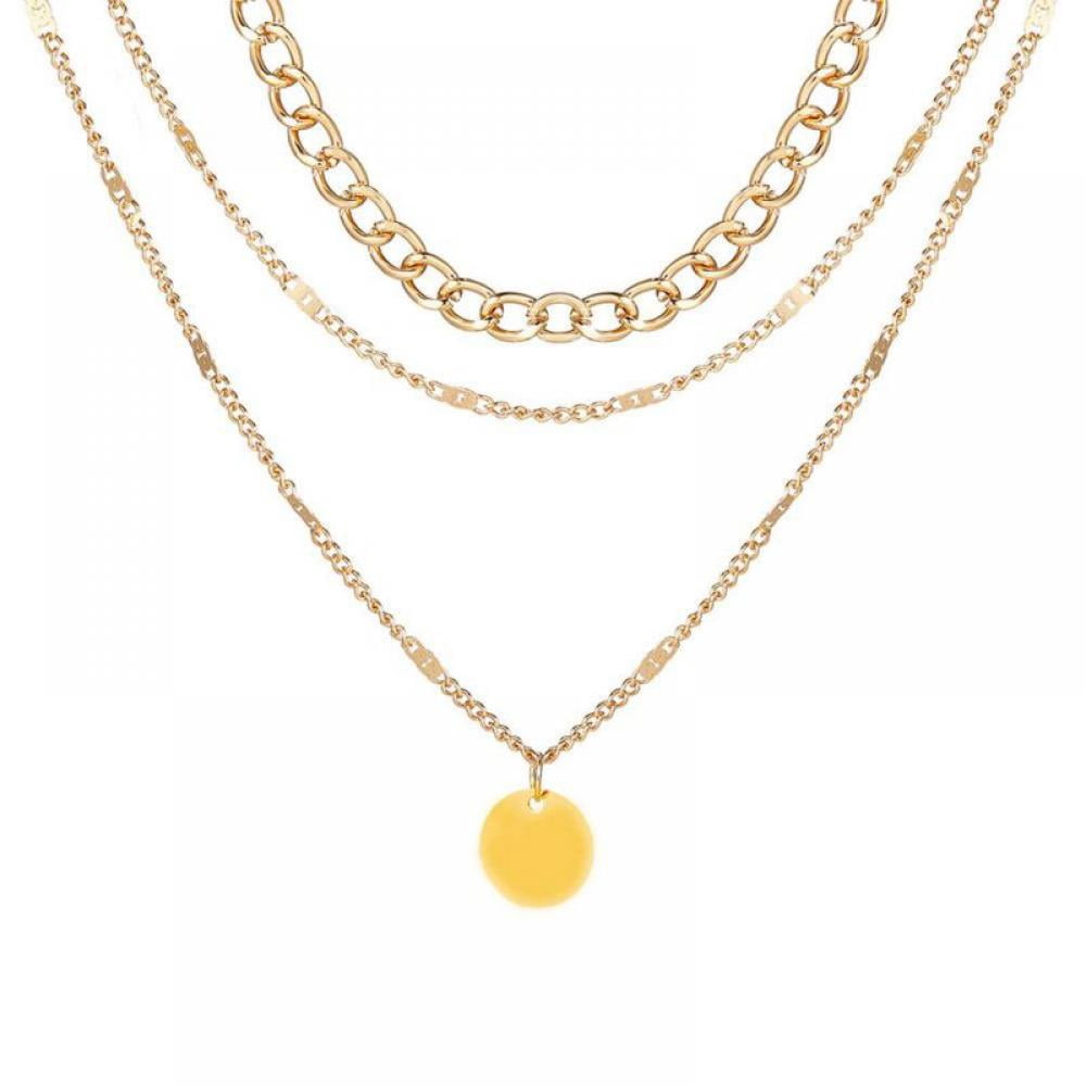 Bohemian Dainty Gold Layered Choker 