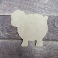 thumbnail image 2 of 8" Lamb, Unfinished MDF Art Shape by Wooden Craft Cutouts, 2 of 2