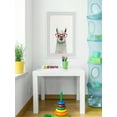 thumbnail image 6 of Red Trendy Llama Framed Painting Print, 6 of 6