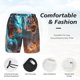thumbnail image 3 of Fotbe Blue Dragon And White Tiger Traje de Baño para Hombre – Shorts de Natación de Secado Rápido con Forro y Bolsillos-XX-Large, 3 of 6