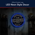 thumbnail image 4 of American Art Decor Vintage Chrysler LED Plaque Sign - Retro Lighted Wall Decor for Man Cave, Garage, Mechanic Shop, Bar, Workshop - Classic Automotive Neon-Style Sign, 4 of 7