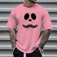thumbnail image 2 of LIIPEE Short Sleeve Tees For Men Halloween Graphic Crew Neck Casual T Shirts Male Comfortable Breathable Versatile Tshirt,XXXL, 2 of 4