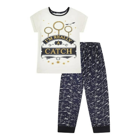Harry Potter Womens Quidditch Short Sleeved Pyjamas Walmart