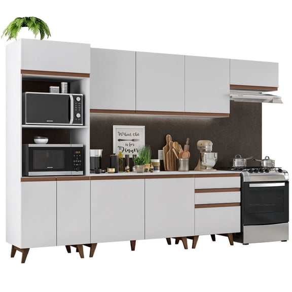 Cocina Integral Completa Modular Madesa Reims 320cm BB 01