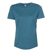 Ladies' Relaxed Heather CVC Short-Sleeve T-Shirt HTHR DEEP TEAL 2XL