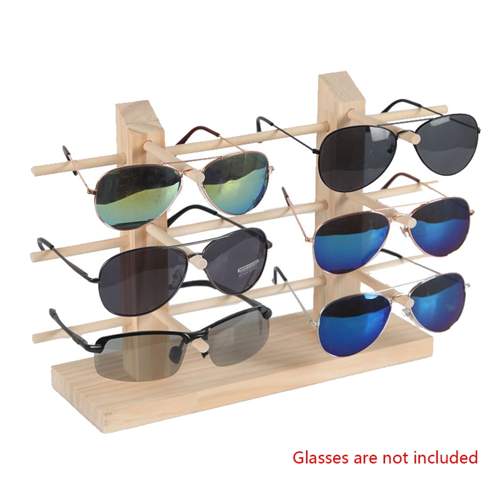 Showcase Sunglasses Eyeglasses Glasses Rack Display Stand Holder Organizer 