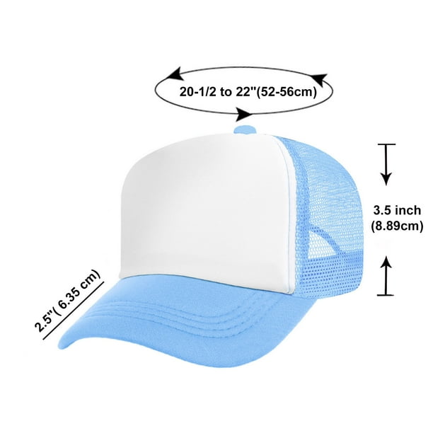 ALO Yoga Kids Pastel Blue Mesh Trucker Hat Alo Performance District Trucker Hat - Bluestone - Hats  main image 2