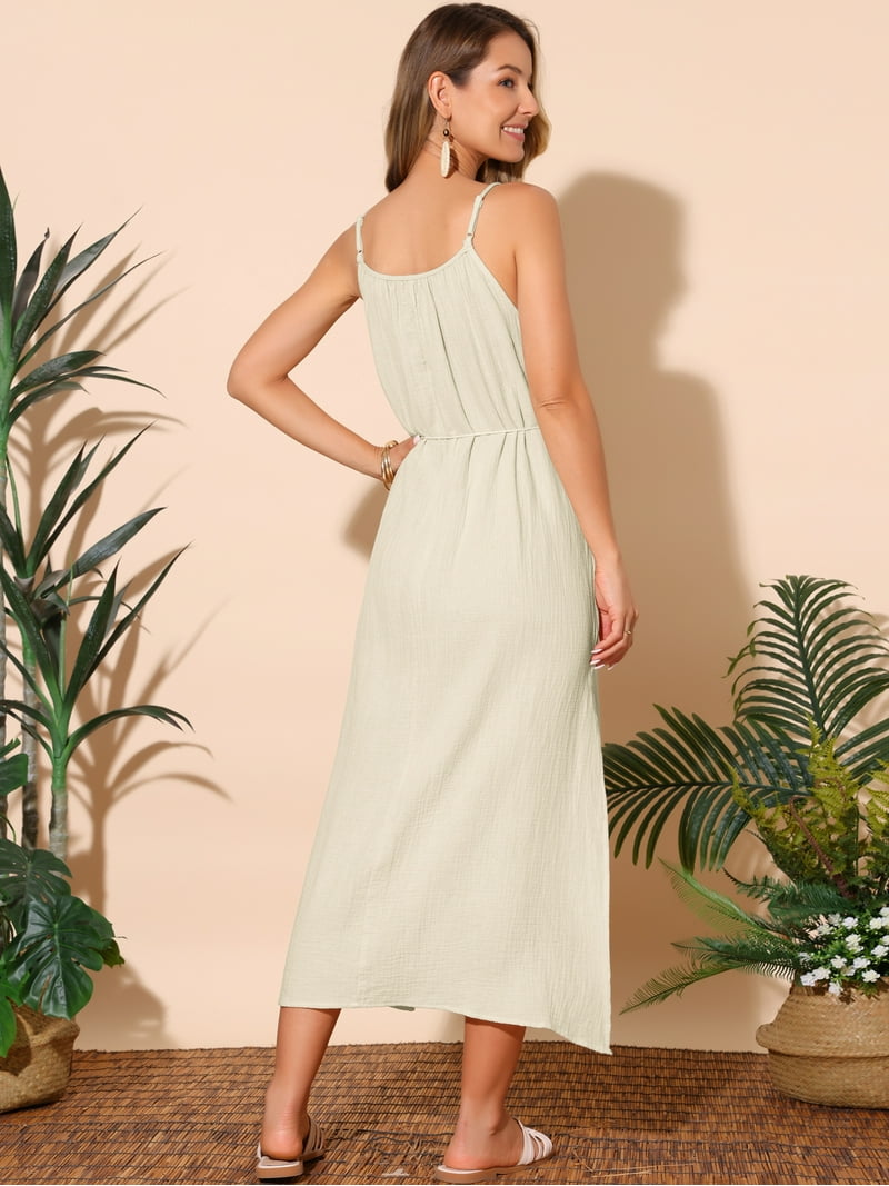 loose spaghetti strap dress The Lakeside Collection Women's Loose Dress with Spaghetti Straps