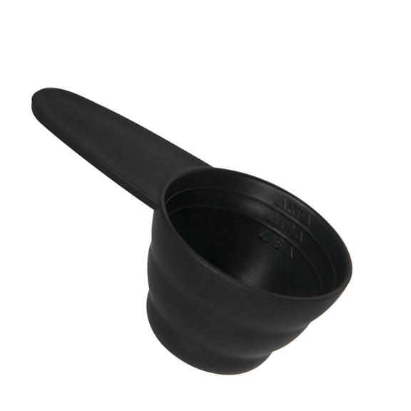 RZDLIZJ Black Plastic Coffee Scoop,3.5 Inch Long Handle Coffee Measuring Spoon,Food-Grade Plastic Coffee Scooper for Ground Coffee,Beans,Tea,Sugar,Flour,Spices,Kitchen Pantry and Bar Use