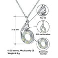 thumbnail image 5 of amangny Brilliant Wife Rising Phoenix Necklace, Keep Calm and Let The Architect Wife Handle It, Present for Wife, Perfect from Husband, 5 of 6