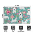 thumbnail image 5 of Schnauzer Dogs Door Rugs,Washable Non Slip Door Mats Indoor,Decorative Door Mats,Entry Mat Indoor for Entrance,Bedroom,Kitchen,Bathroom,20"x32", 5 of 6