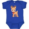 thumbnail image 3 of Inktastic Cute Christmas Reindeer with Christmas Lights Boys or Girls Baby Bodysuit, 3 of 5