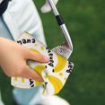 thumbnail image 4 of Golf Towels for Golf Bags For Men Women - Banana Fruit 24x16in Absorbent Quick Drying Golf Towel for Cleaning Golf Ball Club Golf Bag Accessories with Carabiner, 4 of 8