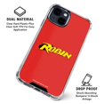 thumbnail image 2 of Skinit DC Comics Robin Official Logo iPhone 14 Plus Clear Case, 2 of 4
