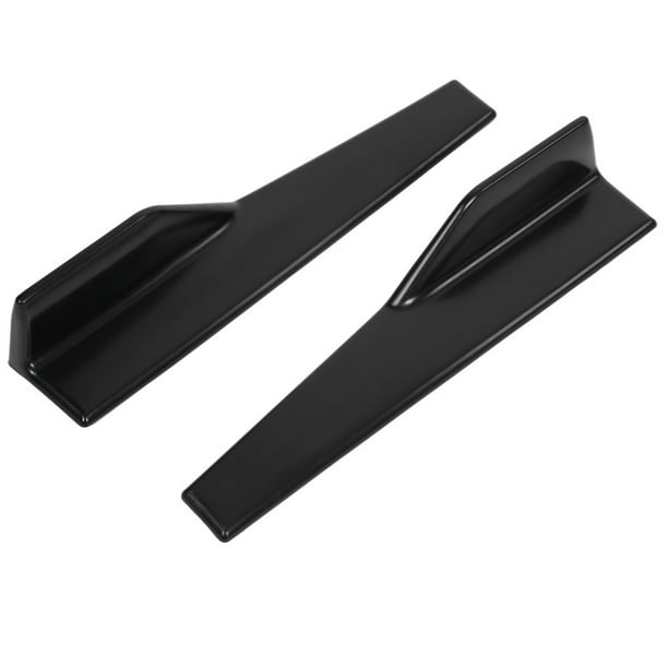 Divisor lateral, 2 piezas, faldón lateral universal para automóvil, faldón lateral para automóvil compacto y liviano
