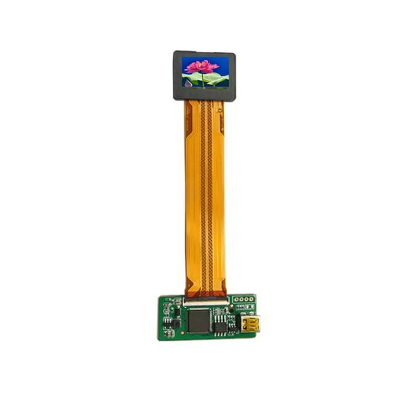 Micro display 0.71 inch 1080P FHD 1920(RGB)X1080 resolution 500nits  brightness LVDS Interface  with HDMI Adapter Controller and Magnifiering LENS for AR/VR display