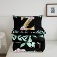 thumbnail image 5 of Erosebridal Kawaii Initial Letter Bedding Sets Twin with Comforter, Monogrammed Z Comforter Sets Twin Size, Vintage Flower Reversible Duvet Insert, Super Cozy Bedroom Decor, 2pcs, 5 of 8