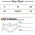 thumbnail image 2 of Women's Plus Size Panties High Cut Underwear Women, Women's Underwear Mid Waist Breathable Plus Size Comfortable, 2 of 3