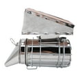 thumbnail image 1 of Professional Bee Smoker, Durable Stainless Steel and Solid Wood Bee Smoker with Filter for Beekeeper Tool Apiary Maintenance, 1 of 7