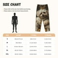 thumbnail image 3 of Sikiie Regal Dog In Royal Attire Women’s Lounge Pants, Lounge Pants Sleep Bottoms, Lounge for Women, Womens Pajama Pants -Large, 3 of 6