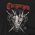 thumbnail image 2 of Game of Thrones T-Shirt Targaryen Dragon Metal Unisex Graphic Tee For Men & Women, 2 of 7