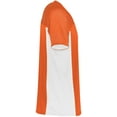 thumbnail image 5 of Augusta Youth Reversible Flag Football Jersey 265 Orange/White Xs, 5 of 7