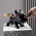 thumbnail image 5 of Dog Statue Sculpture Bulldog Animal Statue Room Decoration Accessorie, 5 of 5