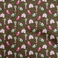 thumbnail image 1 of oneOone Georgette Viscose Brown Fabric Circus Dress Material Fabric Print Fabric By The Yard 42 Inch Wide-aA, 1 of 1