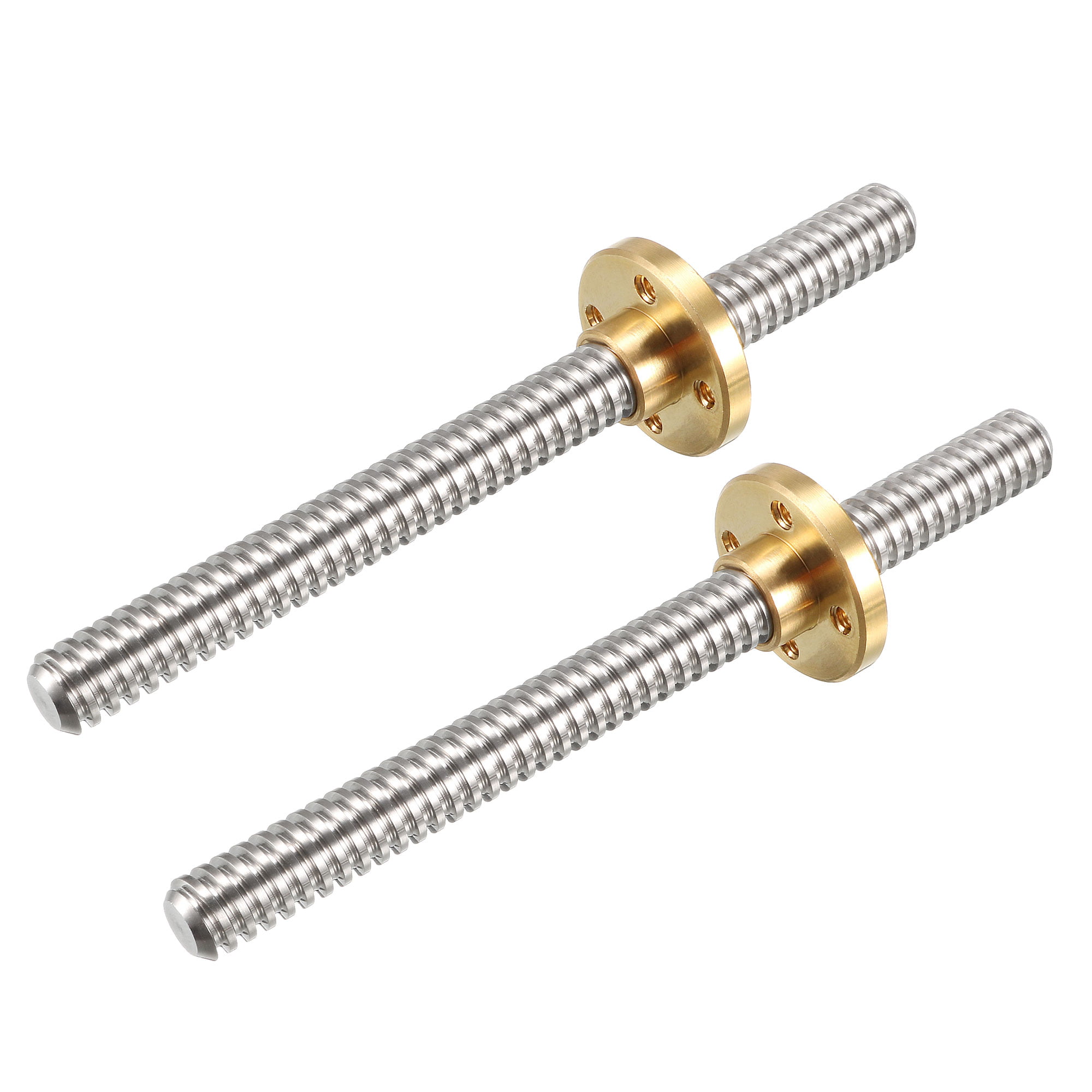 2pcs T8 Thread 2mm Pitch 2mm Lead Trapezoidal Screw Nut Seat for 3D Printer 