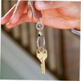 thumbnail image 4 of FUTUREORYY 20pcs Spring Clip Zinc -rings for Multi-purpose Usage Attachment Silver, 4 of 7
