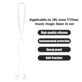 thumbnail image 3 of Cable antipérdida para auriculares inalámbricos Correa impermeable para el cuello con cable antipérdida de silicona para auriculares JBL TUNE 115TWS JShteea  Nuevo, 3 of 6