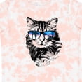 thumbnail image 4 of Inktastic Cat with Sunglasses and Beach Sunset Boys or Girls Toddler T-Shirt, 4 of 5