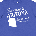 thumbnail image 4 of Inktastic Someone in Arizona Loves Me Youth T-Shirt, 4 of 5